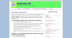 Desktop Screenshot of costaricaaa.com